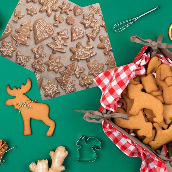 Servírovací obrúsky perníčky 