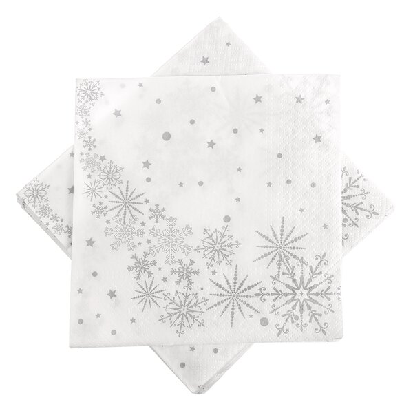 Servírovací obrúsky hviezdy VLOČKA