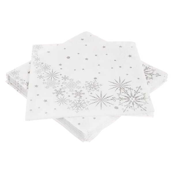 Servírovací obrúsky hviezdy VLOČKA