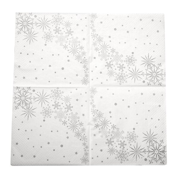 Servírovací obrúsky hviezdy VLOČKA