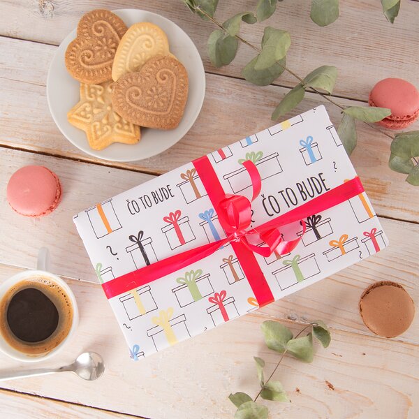 Baliaci papier Čo to bude 100x70 cm 2 ks