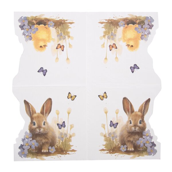 Servírovacie obrúsky JAR vykrojené