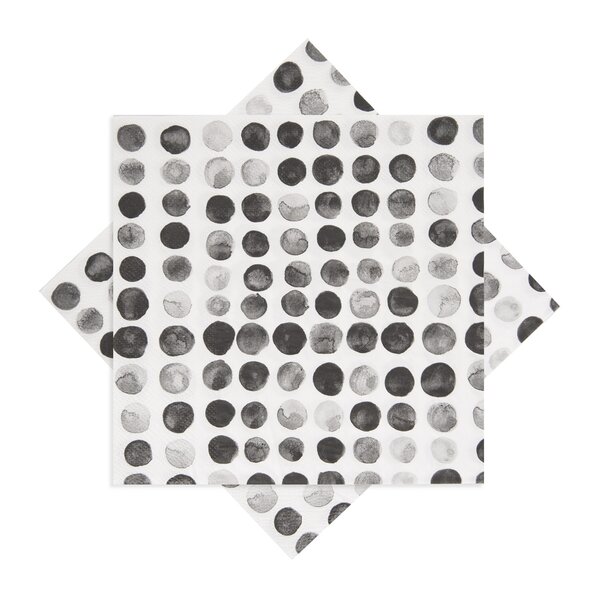 Servírovacie obrúsky bodky 33x33 cm