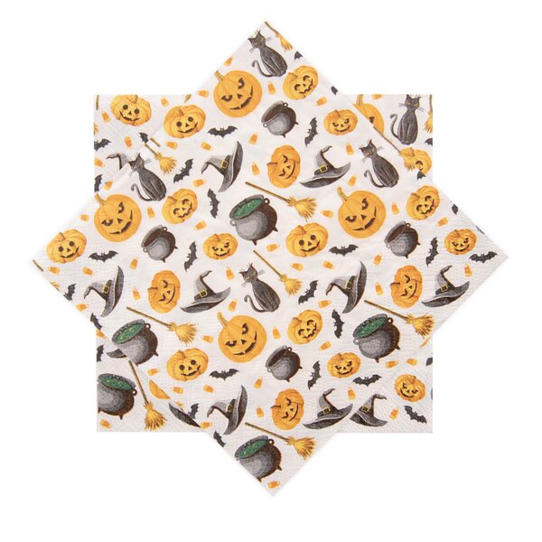 Servírovacie obrúsky Halloween