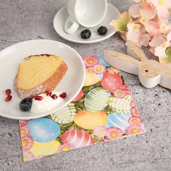 Servírovacie obrúsky veľkonočné vajíčka