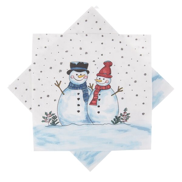 Servírovacie obrúsky SNEHULIAK