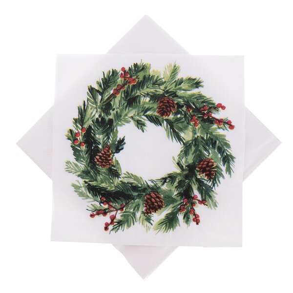 Servírovacie obrúsky veniec