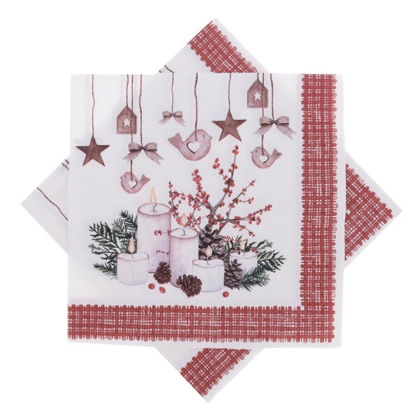 Servírovacie obrúsky vianočné