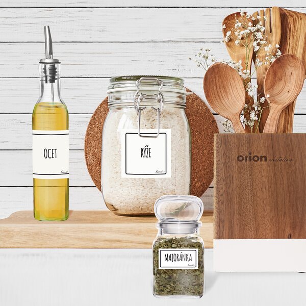 Samolepky na dózy WHITELINE štvorec 24 SK