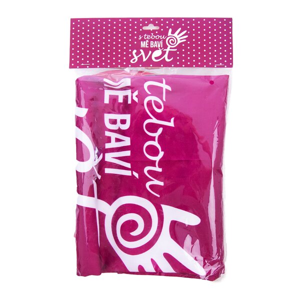 Kuchynská zástera S TEBOU MA BAVÍ SVET