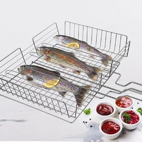 Grilovacia mriežka 32x26 cm