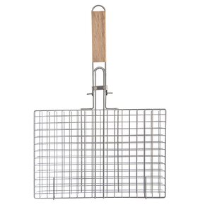 Grilovacia mriežka košík 32x22 cm