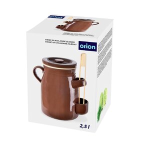 Nakladací hrniec s kliešťami zelák 2,5 l