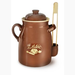 Nakladací hrniec s kliešťami zelák 6 l