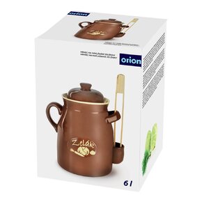 Nakladací hrniec s kliešťami zelák 6 l