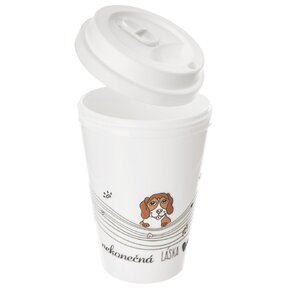 Termohrnček NEKONEČNÁ LÁSKA pes 0,35 l