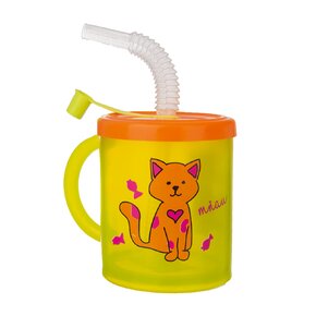 Hrnček s náustkom mačka 0,3 l