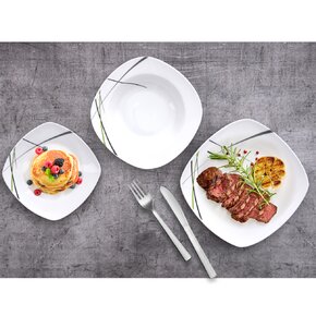 Jedálenská sada Green 18 dielov