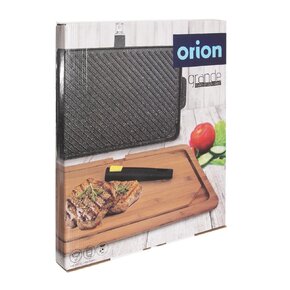 Panvica GRANDE na grilovanie, doštička, odním.ruk.