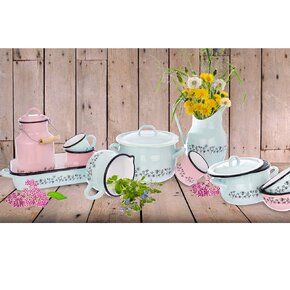 Hrniec LÚKA zelený s pokrievkou 4,8 l