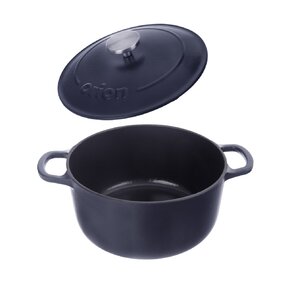 Hrniec s pokrievkou LIATINA SMALT 3,3 l