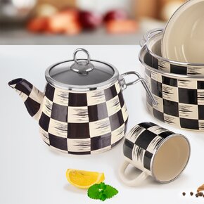 Čajník ŠACHOVNICA Lem 2 l