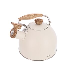 Čajník s píšťalou BEIGE 1,5 l