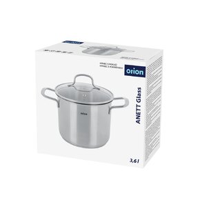 Hrniec ANETT Glass s pokrievkou 3,6 l