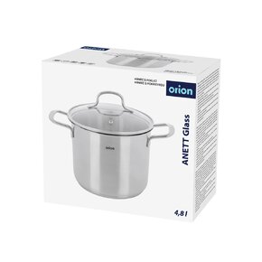 Hrniec ANETT Glass s pokrievkou 4,8 l