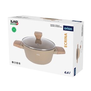 Kastról ECRINA s pokrievkou 6,6 l