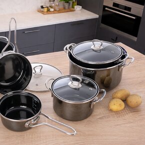 Hrniec METALIC Lem s pokrievkou 5 l