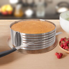 Prekrajovacia forma posuvná na tortu pr. 24/30 cm
