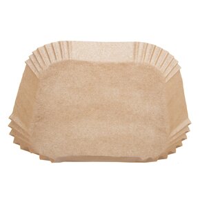 Forma na pečenie do teplovzdušnej fritézy 19,5x19,5/24,5x24,5 cm 100 ks