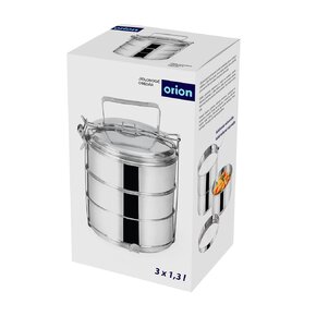 Obedár 3x1,3 l s viečkami