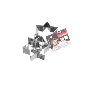 Vykrajovačka hviezda sada 2 ks