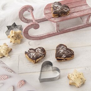 Vykrajovačka SRDCE sada 5 ks