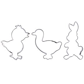 Vykrajovačka Veľká noc sada 3 ks