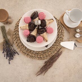 Servírovací stojan 2 poschodia