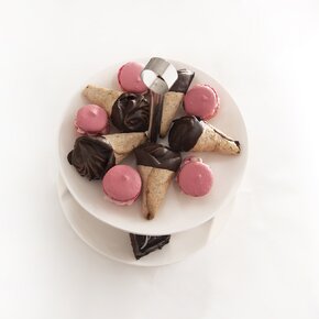 Servírovací stojan 2 poschodia