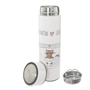 Termoska NEKONEČNÁ LÁSKA mačka 0,4 l
