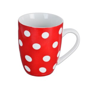 Hrnček porc.0,35l BODKY