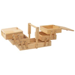 Kazeta na šitie rozkladacia 30x18x19 cm