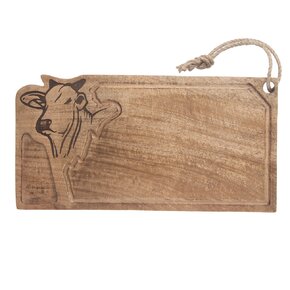 Doska na krájanie MANGO krava 45x22 cm