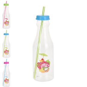 Fľaša so slamkou 0,65 l