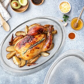 Pekáč s poklopom 33x20 cm