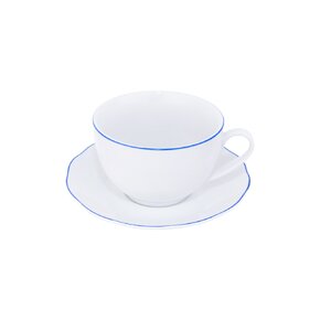 Hrnček s podšálkou Blue line 0,28 l