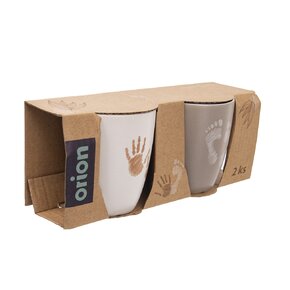 Hrnček ruky&nohy 0,14 l 2 ks