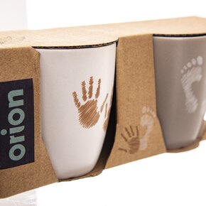 Hrnček ruky&nohy 0,14 l 2 ks