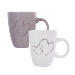 Hrnček Double Love SRDCE 0,14 l 2 ks