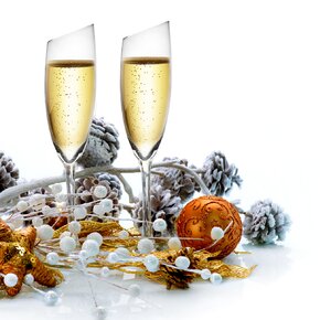 Pohár na sekt Exclusive 0,18 l 6 ks